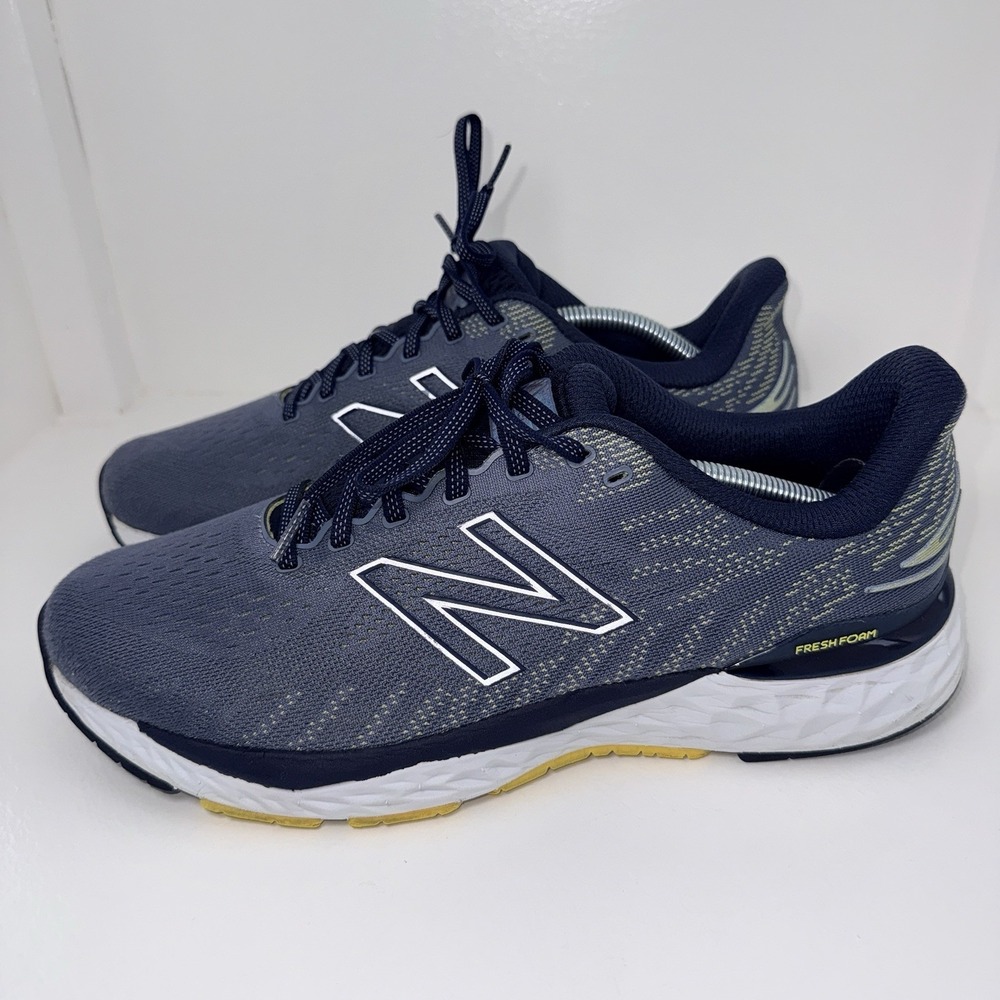 New Balance Fresh Foam 880 Running Shoes Mens 11.5 Blue Athletic Sneakers 2E